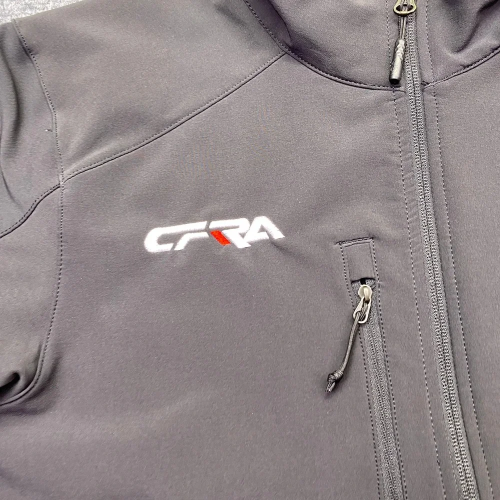 The North Face‎ Mens Tech WindWall Softshell Jacket Black Full Zip Sz M NF0A3LGV